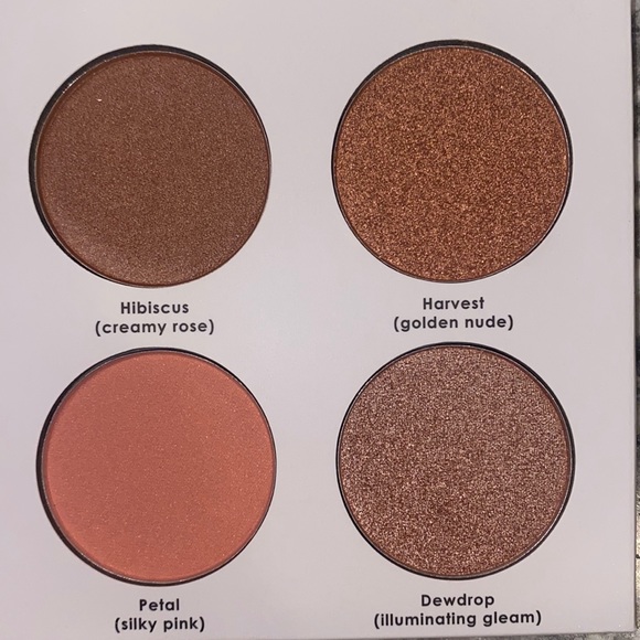 Brand New Seraphine Botanicals Happy Hibiscus luminiferous and blush palette - Picture 2 of 3